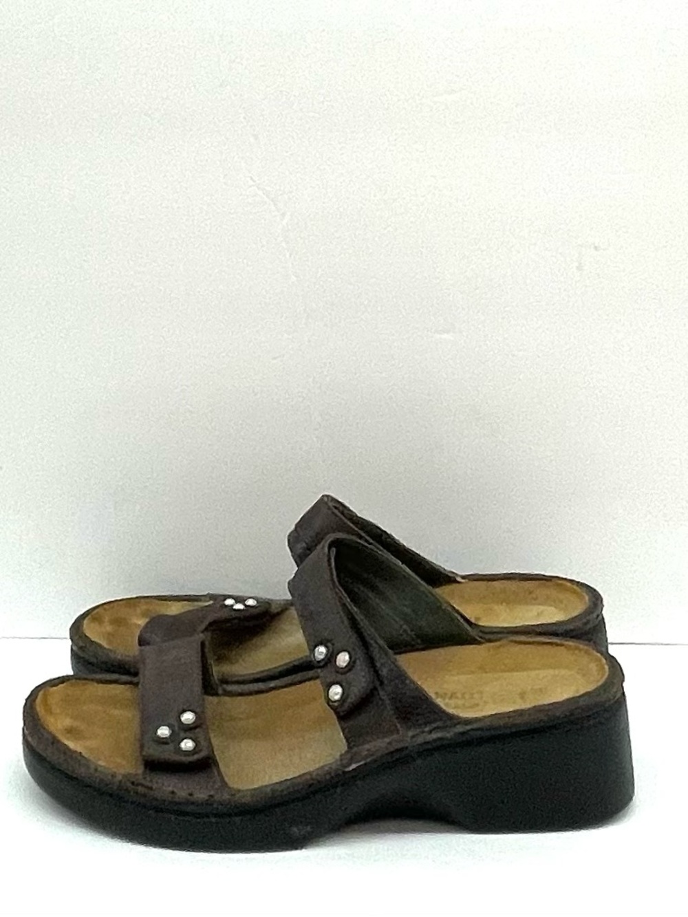 Naot Brown Studded comfort Slide